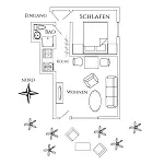 Apartman Antares Spiekerooger Gaestehaus-sonnengartenbalkon Sued Mit Blick Aufs Wattenmeer - 7 Spiekeroog