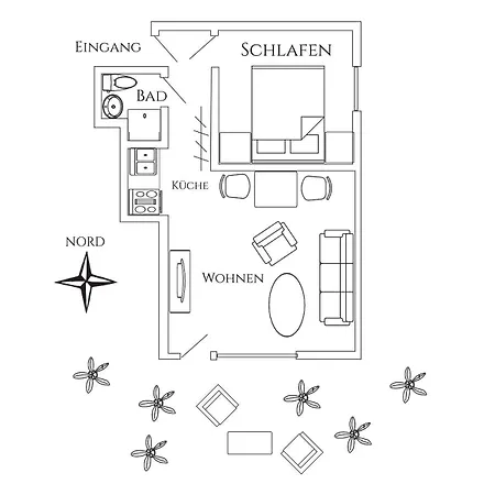 Apartmán Antares Spiekerooger Gaestehaus-sonnengartenbalkon Sued Mit Blick Aufs Wattenmeer - 7 Spiekeroog