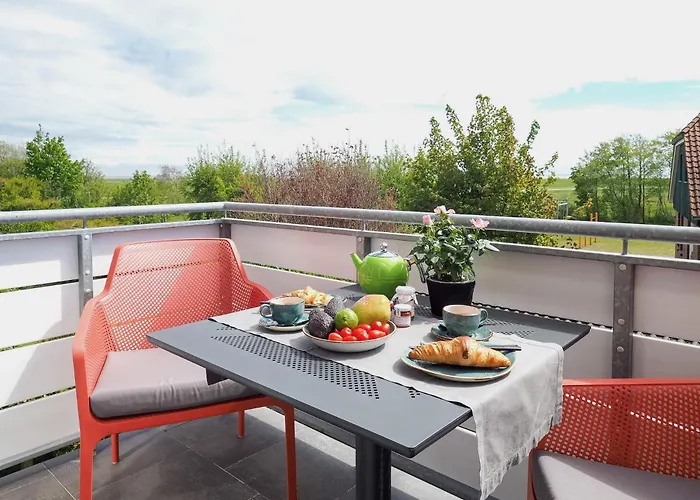 Antares Spiekerooger Gaestehaus-sonnengartenbalkon Sued Mit Blick Aufs Wattenmeer - 7 Apartamento *